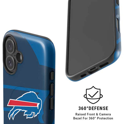 NFL Buffalo Bills Double Vision iPhone 16 Plus Magsafe Impact Case