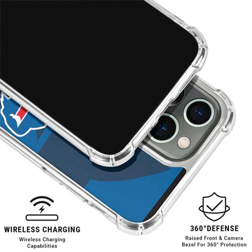NFL Buffalo Bills Double Vision iPhone 16 Pro Clear Case