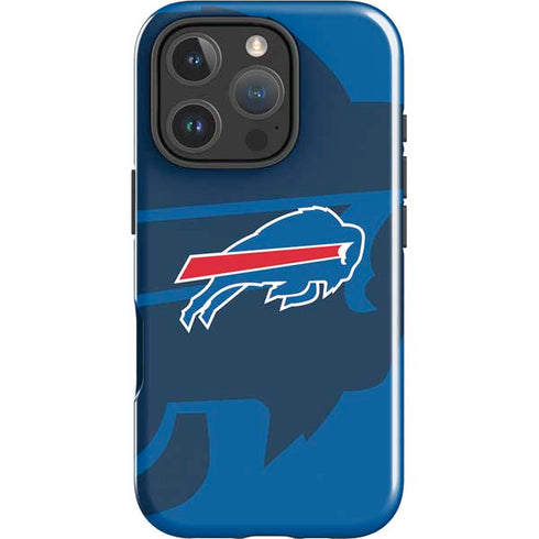 NFL Buffalo Bills Double Vision iPhone 16 Pro Max Impact Case