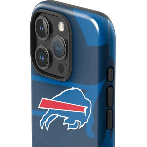 NFL Buffalo Bills Double Vision iPhone 16 Pro Max Impact Case