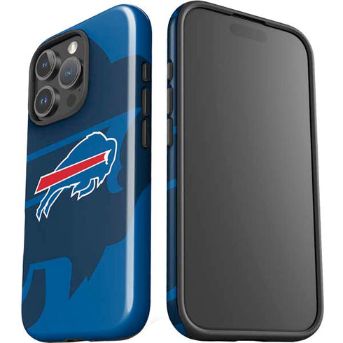 NFL Buffalo Bills Double Vision iPhone 16 Pro Max Impact Case