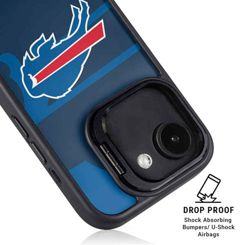 NFL Buffalo Bills Double Vision iPhone 16e Kickstand Case