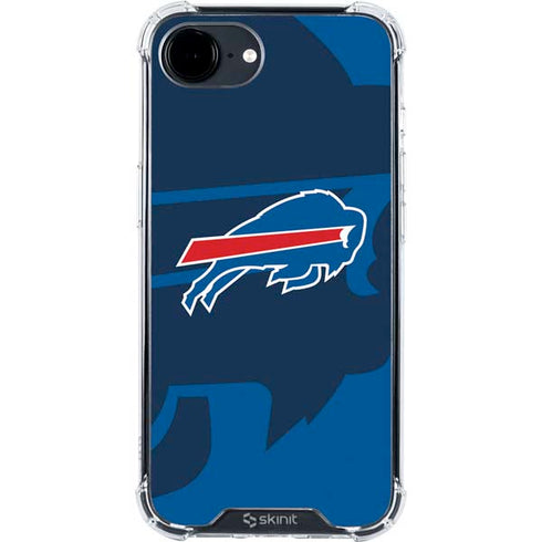 NFL Buffalo Bills Double Vision iPhone 16e Clear Case