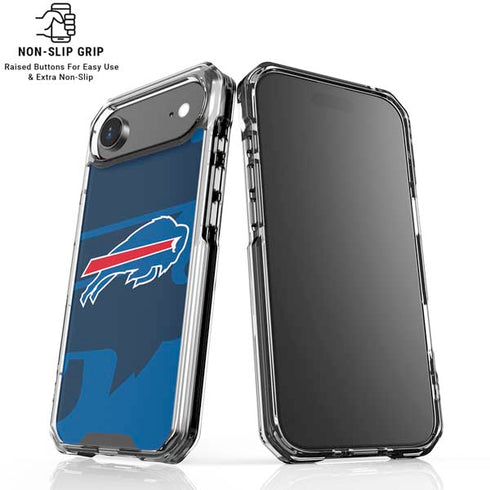 NFL Buffalo Bills Double Vision iPhone 17 Air Clear Case