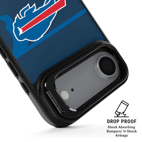 NFL Buffalo Bills Double Vision iPhone 17 Air Kickstand Case