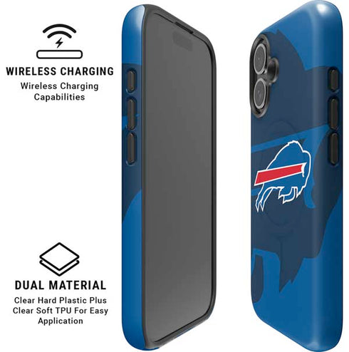 NFL Buffalo Bills Double Vision iPhone 17 Magsafe Impact Case