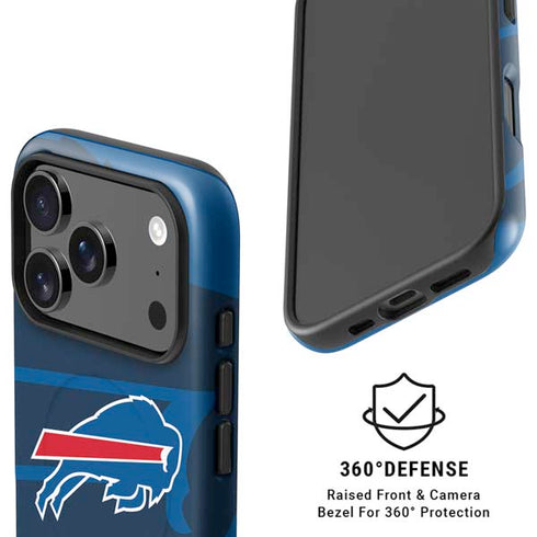 NFL Buffalo Bills Double Vision iPhone 17 Pro Magsafe Impact Case