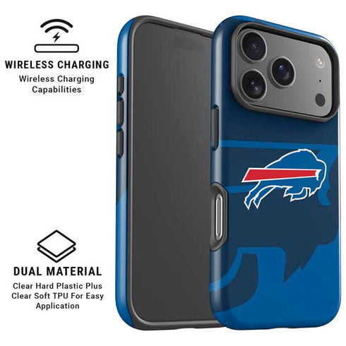 NFL Buffalo Bills Double Vision iPhone 17 Pro Max Magsafe Impact Case