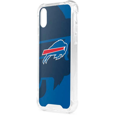 NFL Buffalo Bills Double Vision iPhone XS Clear Case
