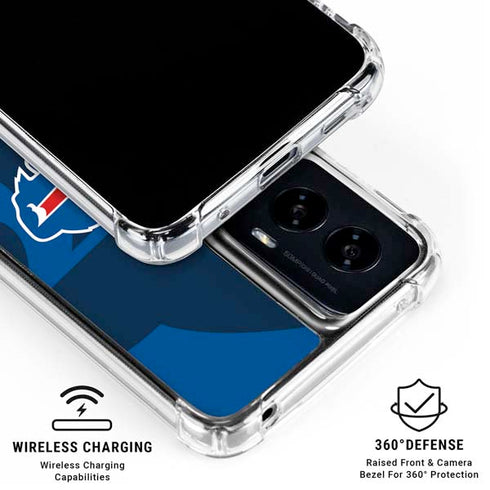 NFL Buffalo Bills Double Vision Moto G Power 5G (2024) Clear Case