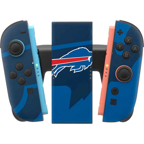 NFL Buffalo Bills Double Vision Nintendo Switch 2 (2025) Joy-Con Controller Skin