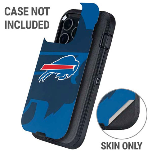 NFL Buffalo Bills Double Vision Otterbox Defender iPhone Skin