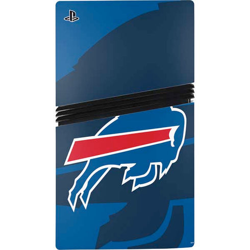 NFL Buffalo Bills Double Vision PS5 Pro Disk Console Skin