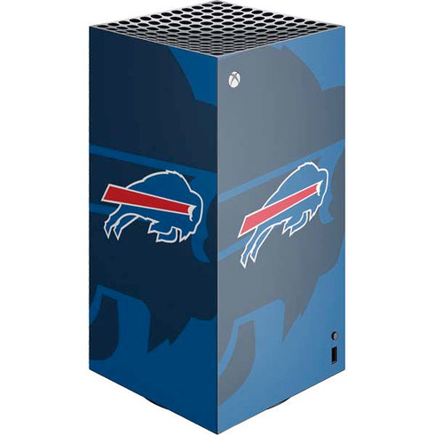 NFL Buffalo Bills Double Vision XBox Series X Digital Edition Console Skin