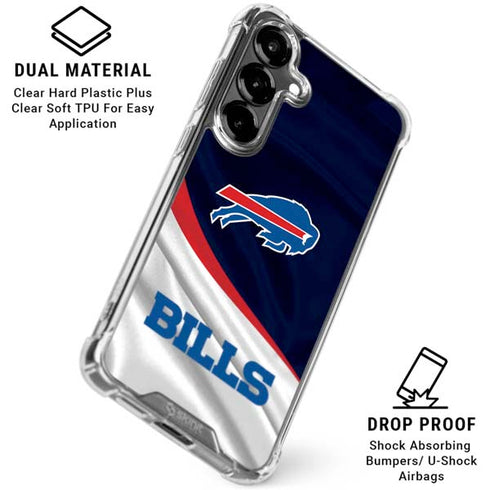 NFL Buffalo Bills Galaxy S26 Clear Case