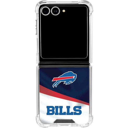 NFL Buffalo Bills Galaxy Z Flip7 Clear Case