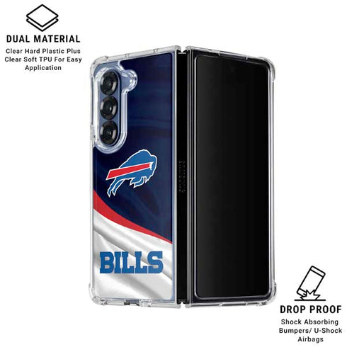 NFL Buffalo Bills Galaxy Z Fold6 Clear Case