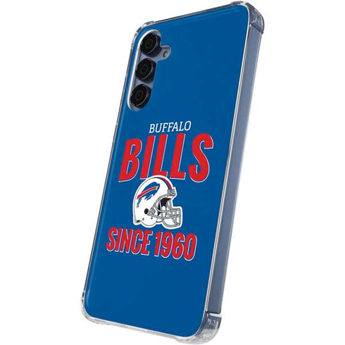 NFL Buffalo Bills Helmet Galaxy A55 5G Clear Case