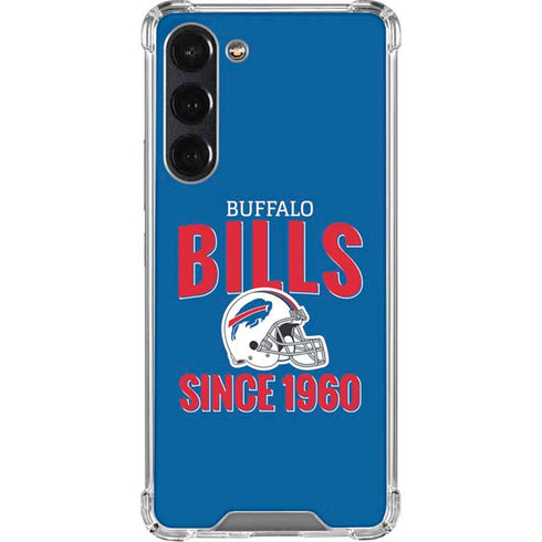 NFL Buffalo Bills Helmet Galaxy S24 FE Clear Case