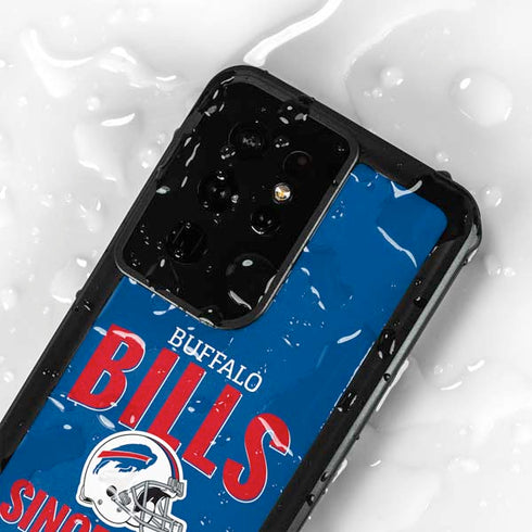 NFL Buffalo Bills Helmet Galaxy S24 Ultra Waterproof Case