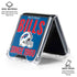 NFL Buffalo Bills Helmet Galaxy Z Flip6 Clear Case