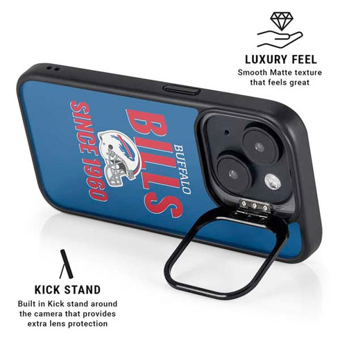 NFL Buffalo Bills Helmet iPhone 14 Plus Kickstand Case