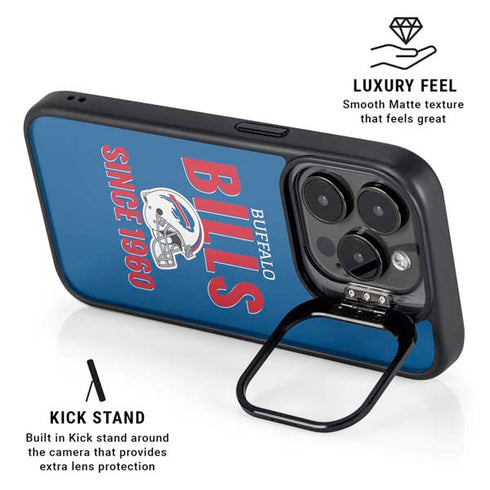 NFL Buffalo Bills Helmet iPhone 14 Pro Max Kickstand Case