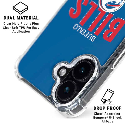 NFL Buffalo Bills Helmet iPhone 16 MagSafe Case
