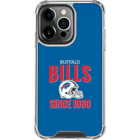NFL Buffalo Bills Helmet iPhone 16 Pro Clear Case