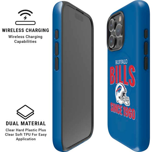 NFL Buffalo Bills Helmet iPhone 16 Pro Magsafe Impact Case