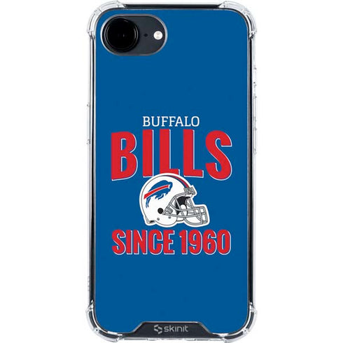 NFL Buffalo Bills Helmet iPhone 16e Clear Case