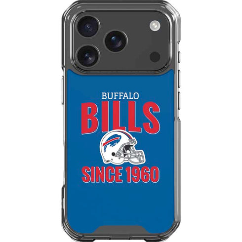 NFL Buffalo Bills Helmet iPhone 18 Pro Clear Case