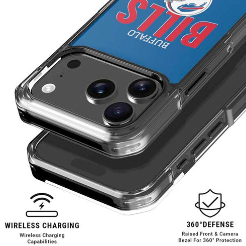 NFL Buffalo Bills Helmet iPhone 18 Pro Clear Case