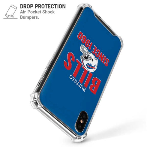 NFL Buffalo Bills Helmet iPhone X/XS Clear Case