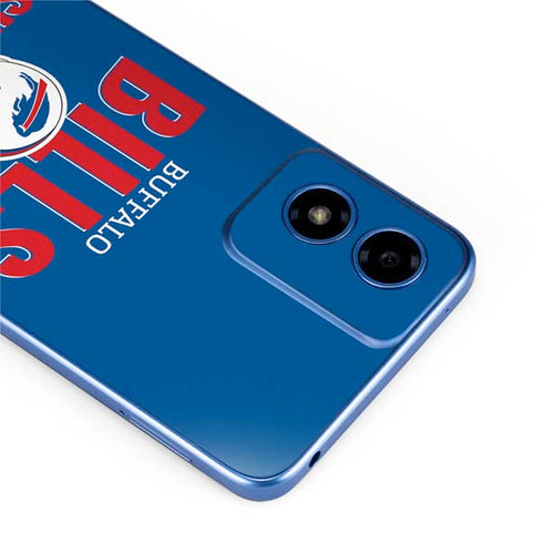 NFL Buffalo Bills Helmet Moto G Play 4G (2024) Skin