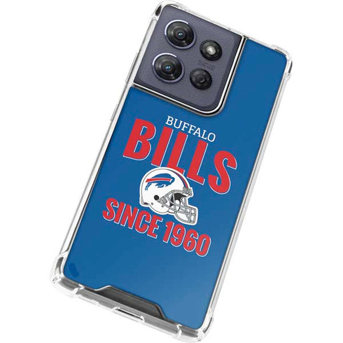 NFL Buffalo Bills Helmet Moto G Stylus 5G (2025) Clear Case