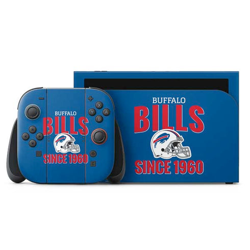 NFL Buffalo Bills Helmet Nintendo Switch 2 (2025) with Joy-Con Skin