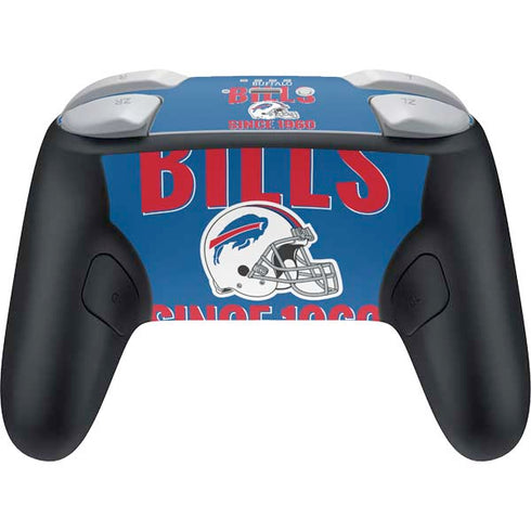 NFL Buffalo Bills Helmet Nintendo Switch 2 (2025) Pro Controller Skin