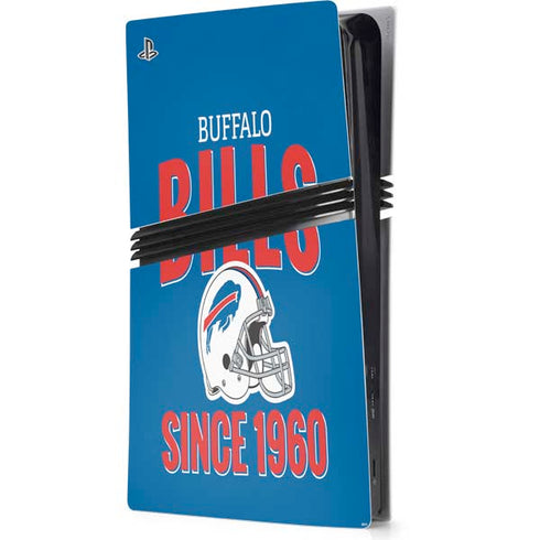 NFL Buffalo Bills Helmet PS5 Pro Console Skin