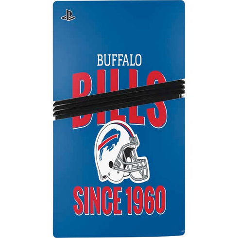NFL Buffalo Bills Helmet PS5 Pro Console Skin