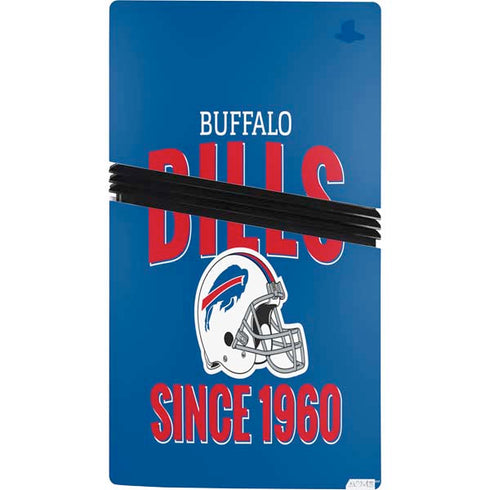 NFL Buffalo Bills Helmet PS5 Pro Console Skin