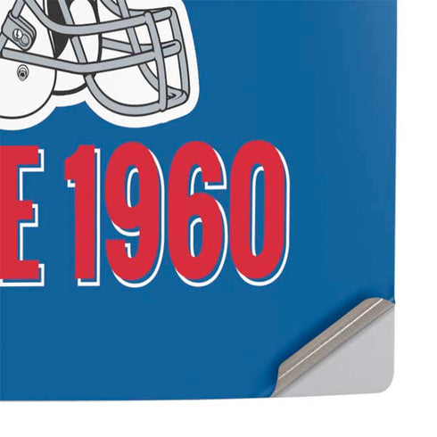 NFL Buffalo Bills Helmet PS5 Pro Console Skin