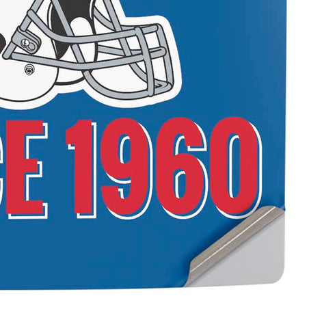 NFL Buffalo Bills Helmet PS5 Pro Disk Console Skin