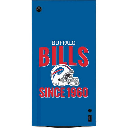 NFL Buffalo Bills Helmet XBox Series X Digital Edition Console Skin