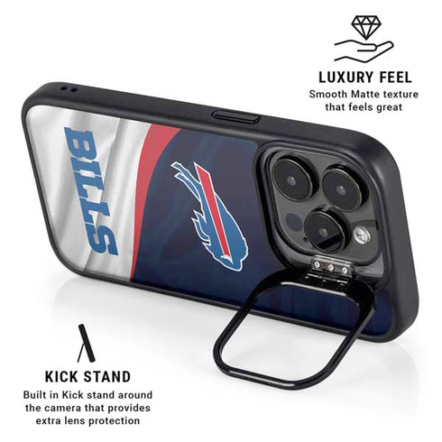 NFL Buffalo Bills iPhone 15 Pro Max Kickstand Case