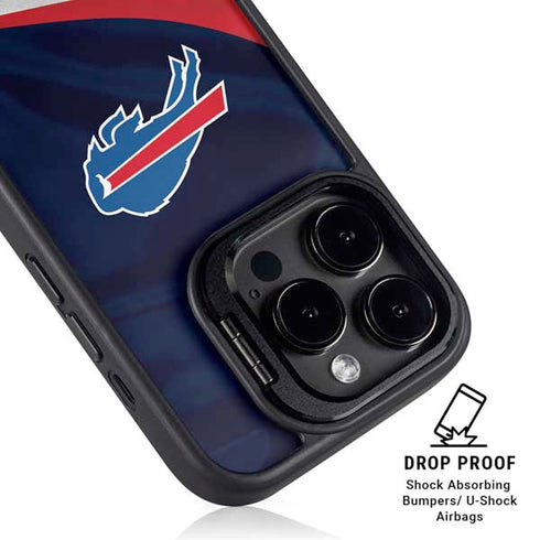 NFL Buffalo Bills iPhone 16 Pro Max Kickstand Case