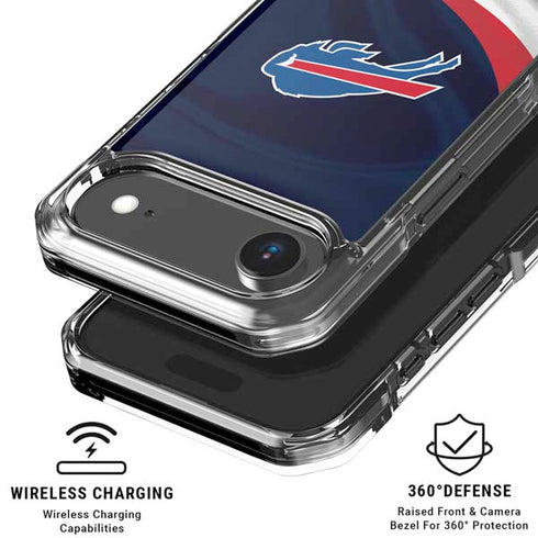 NFL Buffalo Bills iPhone 17 Air Clear Case