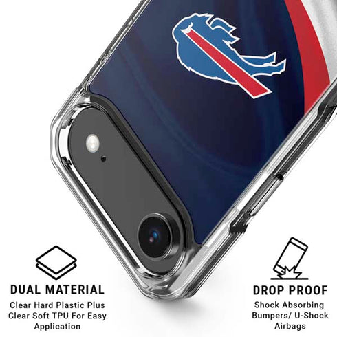 NFL Buffalo Bills iPhone 17 Air Clear Case