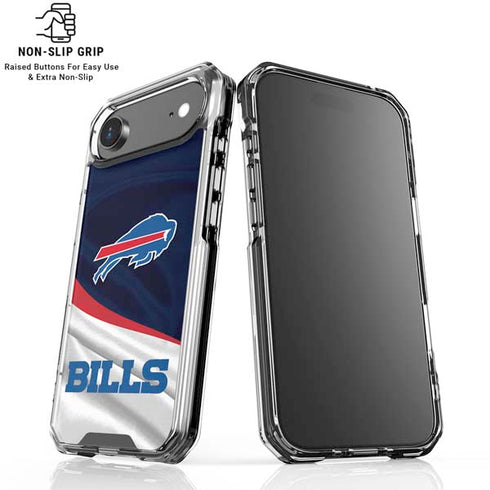 NFL Buffalo Bills iPhone 17 Air Clear Case