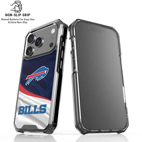 NFL Buffalo Bills iPhone 17 Pro Clear Case